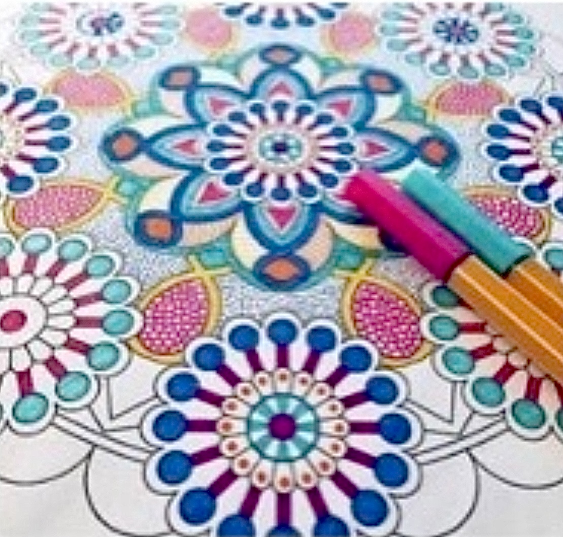 image for Mindfulness Colouring activity 