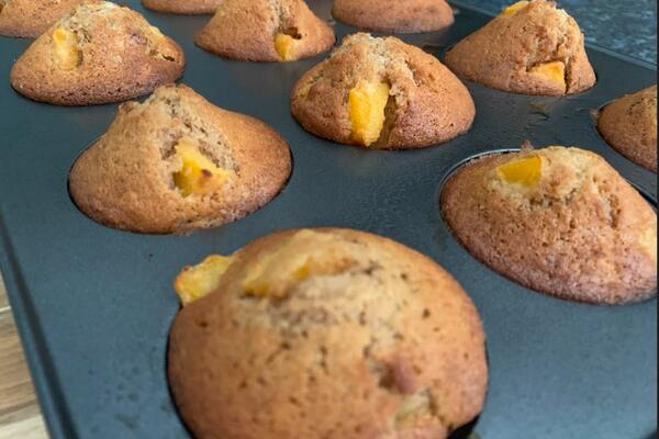 image of Peach Muffins