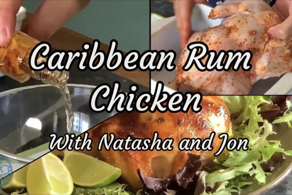 image of Caribbean Rum Chicken (courtney of Jon)