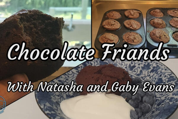 image of Gaby\'s Chocolate Friands (courtesy of Gaby Evans)