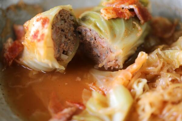 image of Hungarian Stuffed Cabbage Rolls (courtesy of Ava)