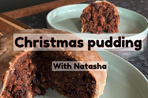 image of Christmas Pudding with Natasha