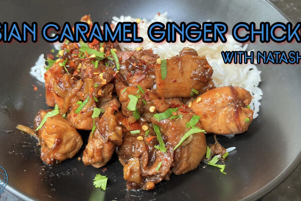 image of Asian Caramel Ginger Chicken