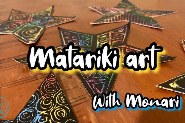 image of Celebrating Matariki art with Monari 