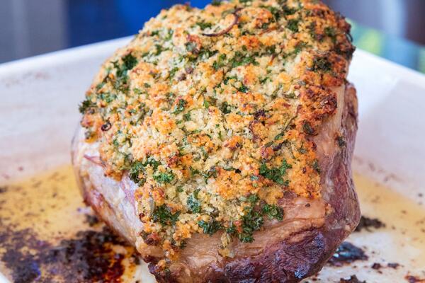 image of Roast Lamb with Herb Crust