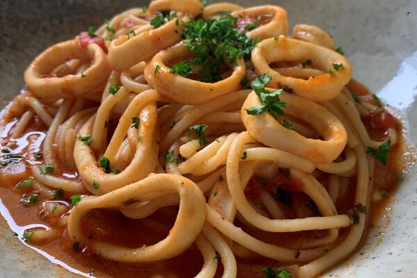 image of Squid Spaghetti