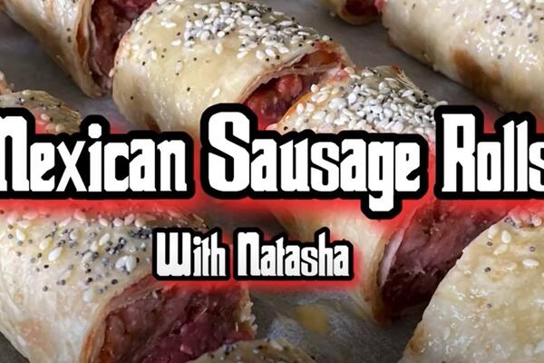 image of Mexican Sausage Rolls with Natasha