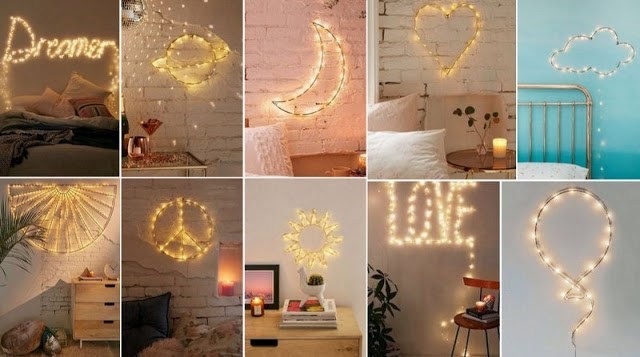 image for Recycle wire and make a pretty light