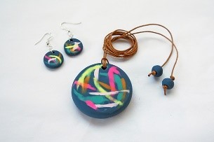 image for Create your own poly clay beads and experiment making jewellery.  Or make poly clay magnets… you choose