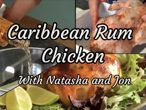 image of Caribbean Rum Chicken (courtney of Jon)