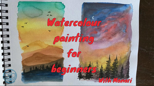 image of Watercolour Painting for Beginners with Monari 