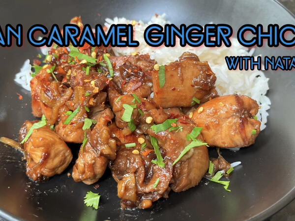 image of Asian Caramel Ginger Chicken