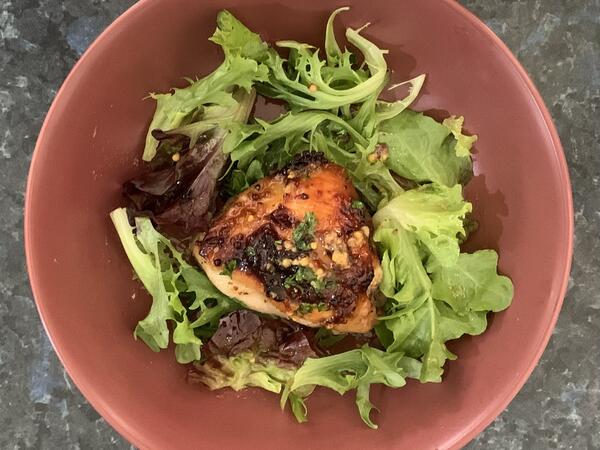 image of ​Oven Baked Chicken Thighs