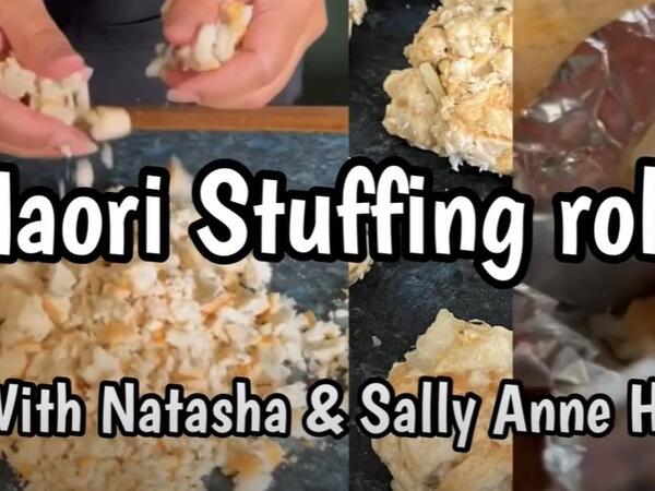 image of A Taste of NZSL with Sally Anne Hona - Maori Stuffing rolls
