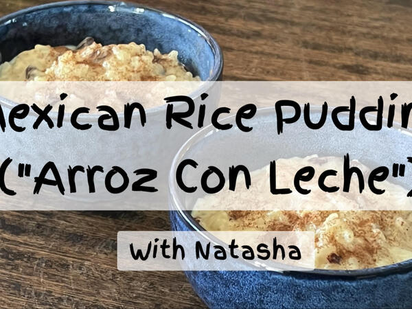 image of Mexican Rice Pudding (Arroz Con Leche)